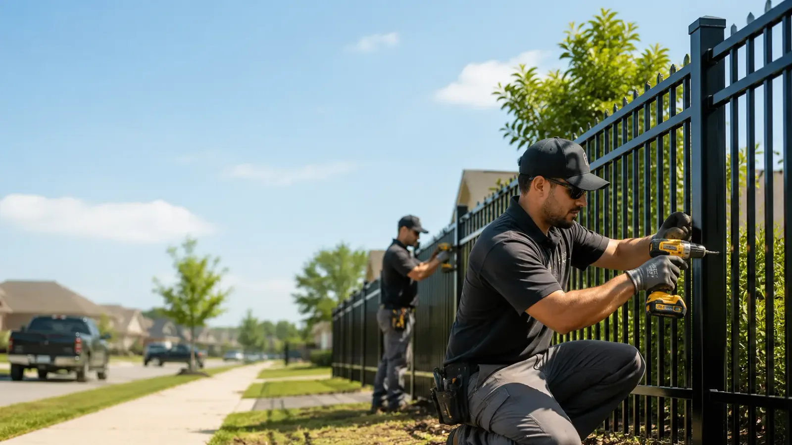 Metal Fence Installation in Glencoe, OK